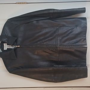 Vintage casual correr leather women jacket